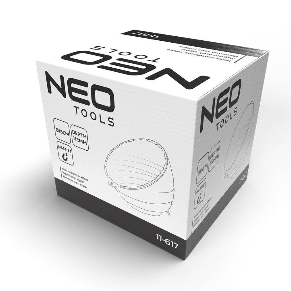 NEO TOOLS Mágneses tál, rugalmas szilikon, 150mm 11-617