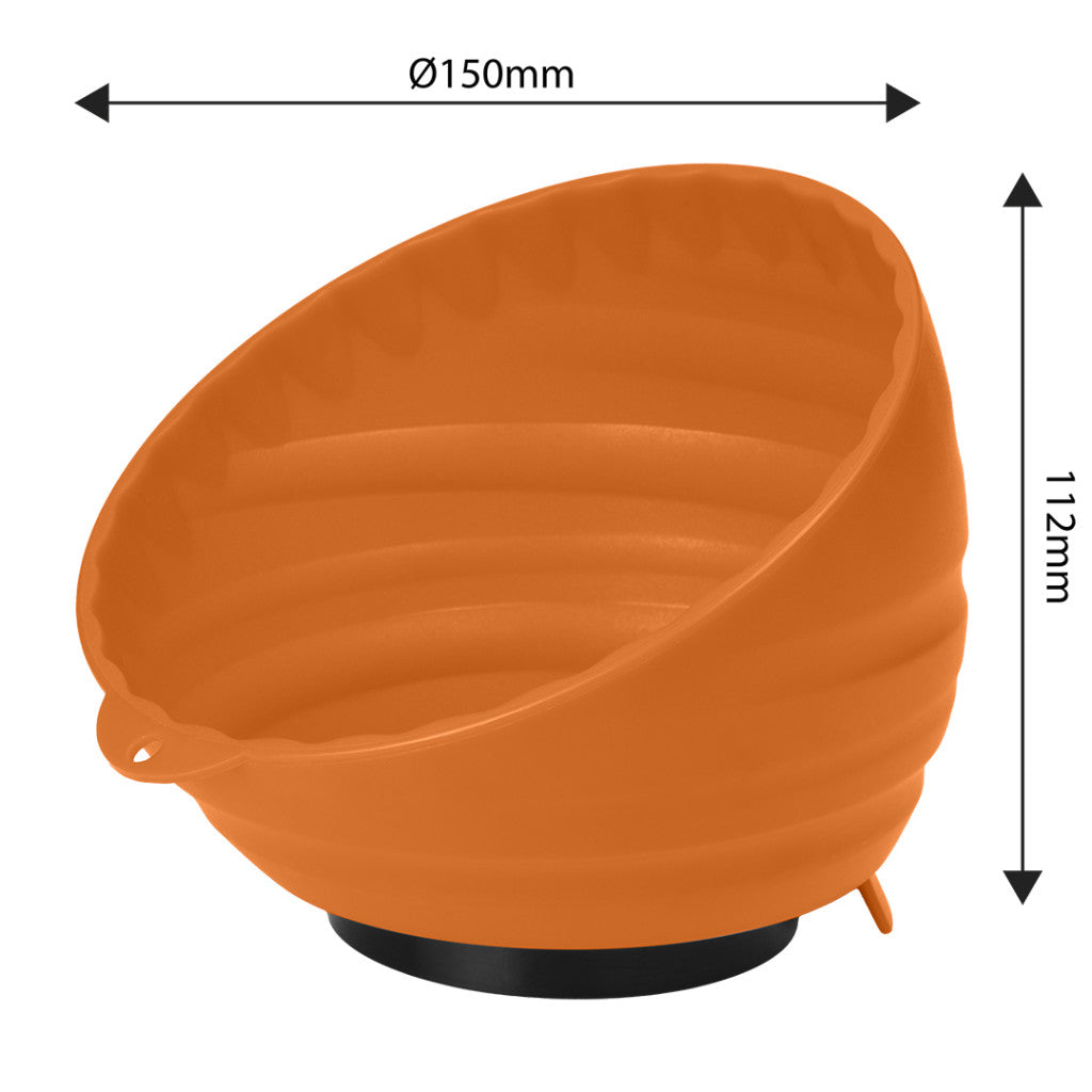 NEO TOOLS Mágneses tál, rugalmas szilikon, 150mm 11-617
