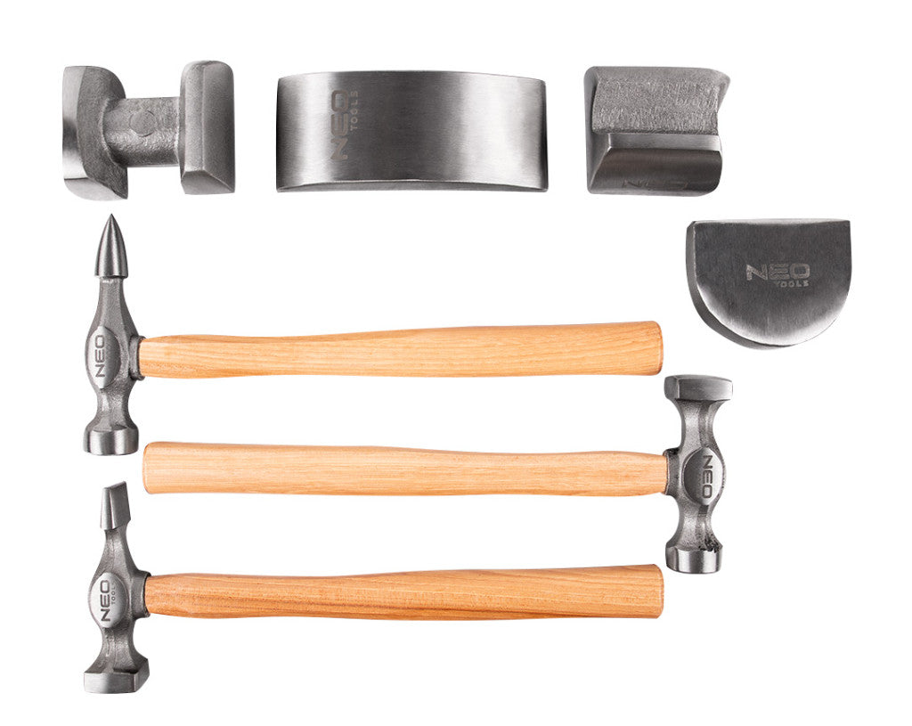 NEO TOOLS Karosszérialakatos készlet, 7db 11-640