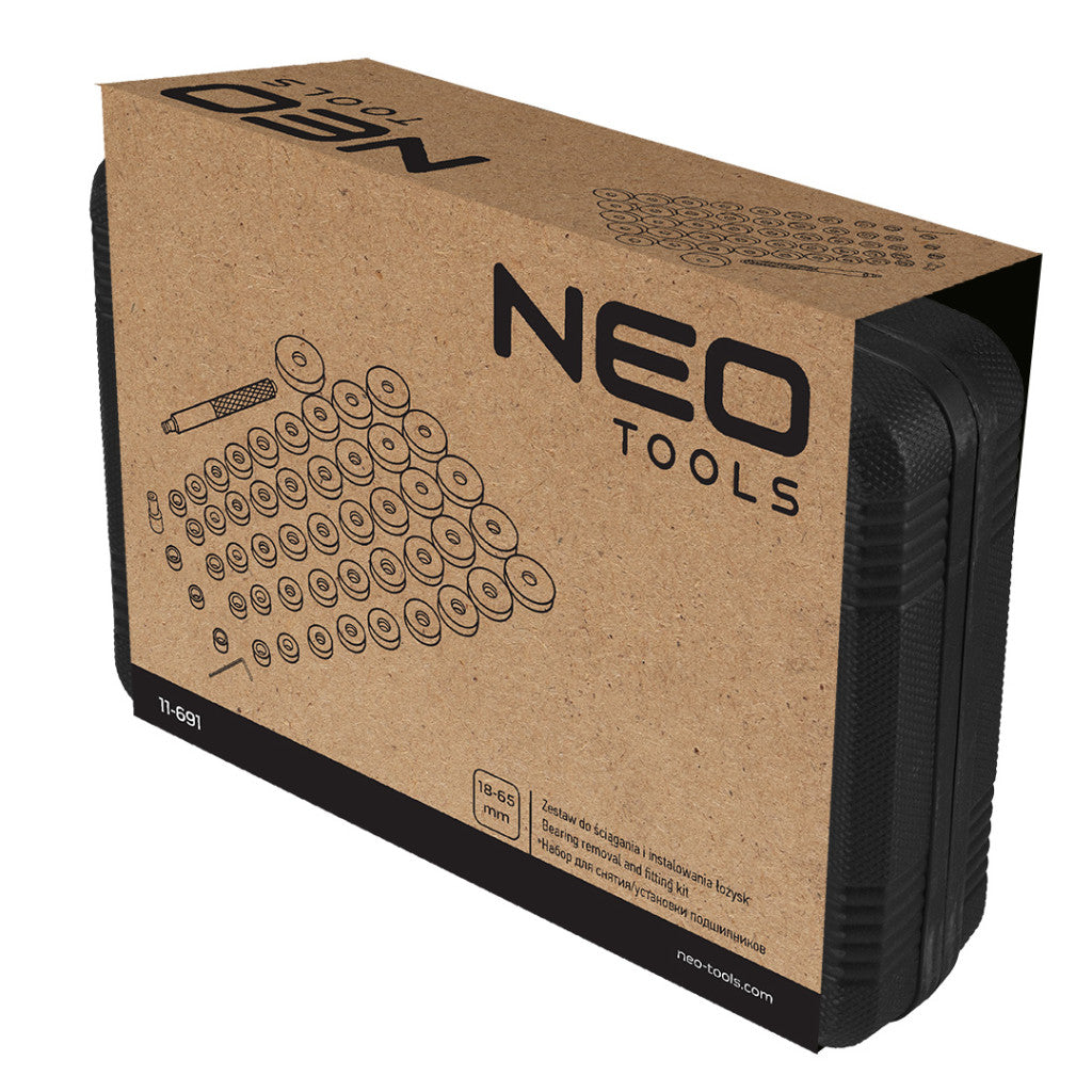 NEO TOOLS Csapágyszerelő készlet, 51db 11-691