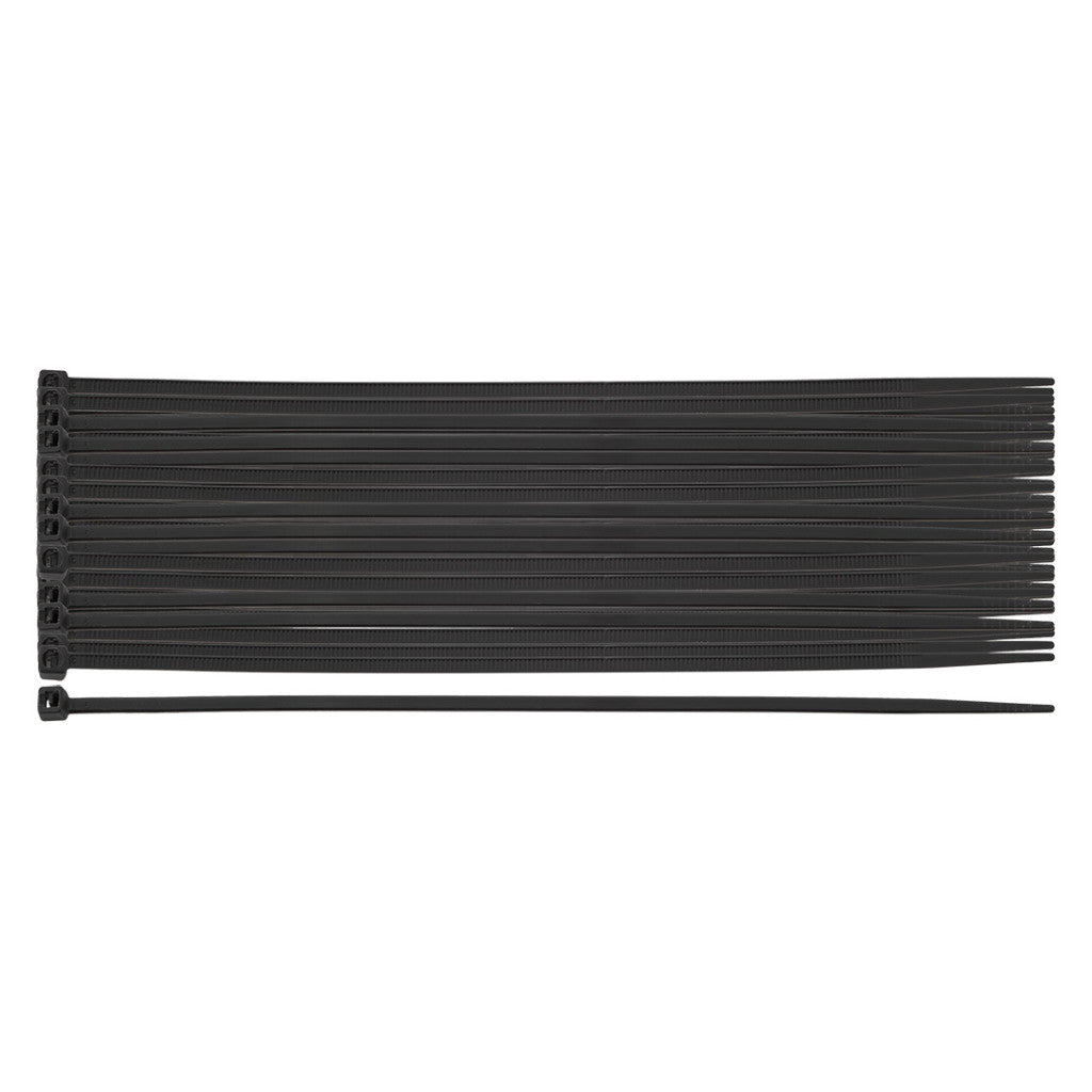 NEO TOOLS Kábelkötegelő, gyorskötöző, EXTREME, UV álló, fekete, 2,5x150mm, 100db/cs 01-622