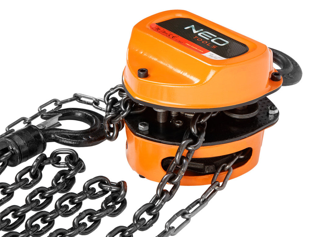 NEO TOOLS Láncos emelő 1t, 3m 11-760