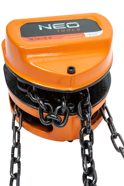 NEO TOOLS Láncos emelő 1t, 3m 11-760