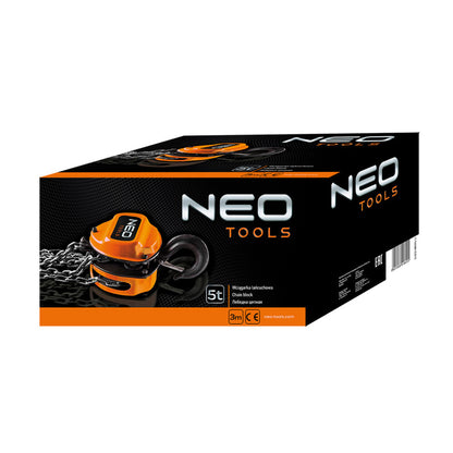 NEO TOOLS Láncos emelő 5t, 3m 11-763
