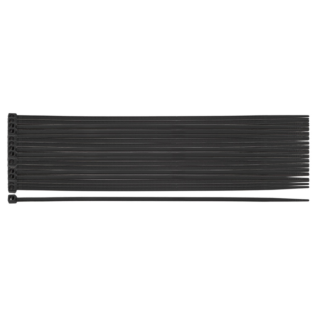 NEO TOOLS Kábelkötegelő, gyorskötöző, EXTREME, UV álló, fekete, 2,5x200mm, 100db/cs 01-624