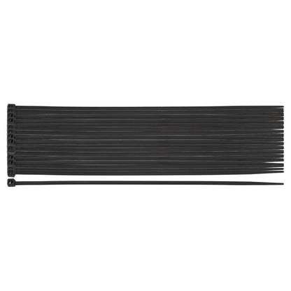 NEO TOOLS Kábelkötegelő, gyorskötöző, EXTREME, UV álló, fekete, 2,5x200mm, 100db/cs 01-624