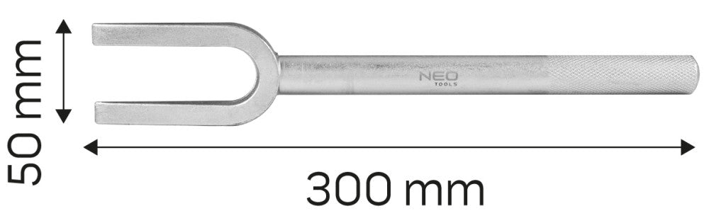 NEO TOOLS Gömbfejszerelő villa 300mm, kovácsolt 25 év garanciával 11-805