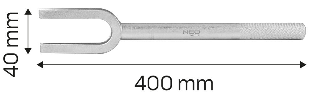 NEO TOOLS Gömbfejszerelő villa 400mm, kovácsolt 25 év garanciával 11-806