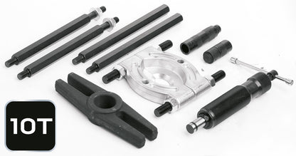 NEO TOOLS Hidraulikus csapágy és agylehúzó készlet 10 tonnás 11-847