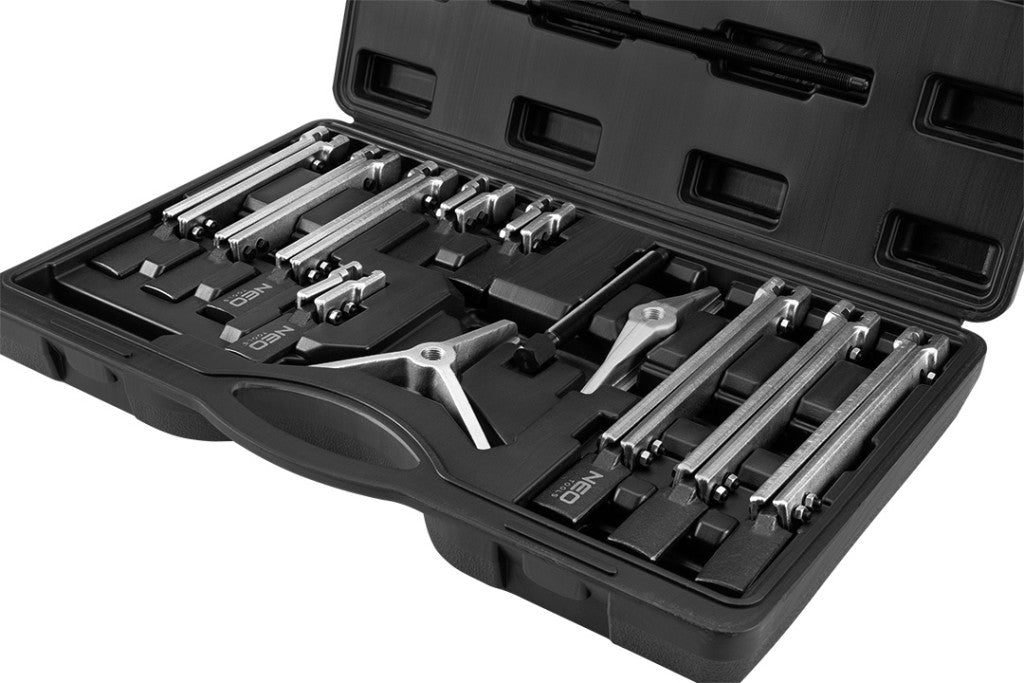NEO TOOLS Csapágylehúzó készlet, 100, 200, 250mm-es karokkal 11-848