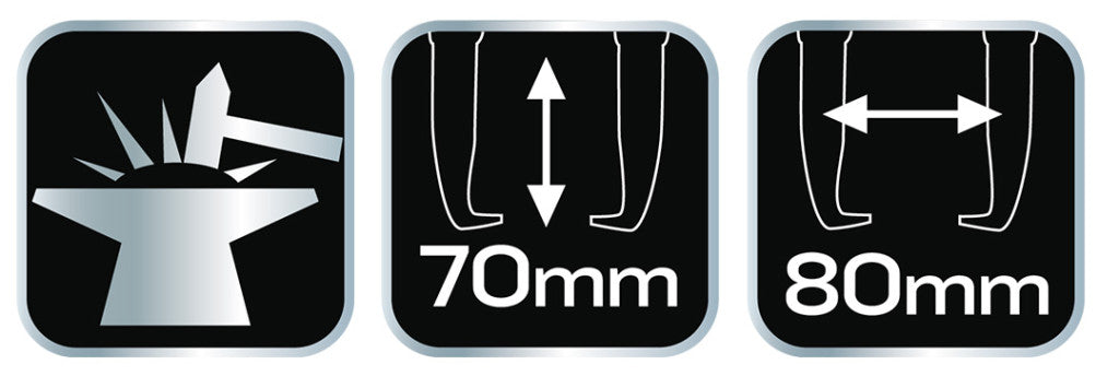 NEO TOOLS CSAPÁGYLEHÚZÓ 70x80mm, kétkörmös 11-865