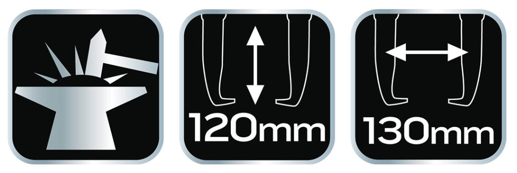 NEO TOOLS CSAPÁGYLEHÚZÓ 120x130mm, kétkörmös 11-867
