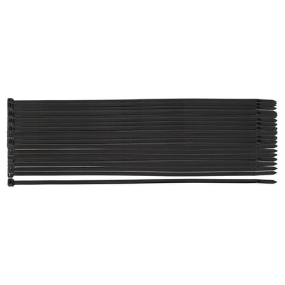 NEO TOOLS Kábelkötegelő, gyorskötöző, EXTREME, UV álló, fekete, 3,6x200mm, 100db/cs 01-628
