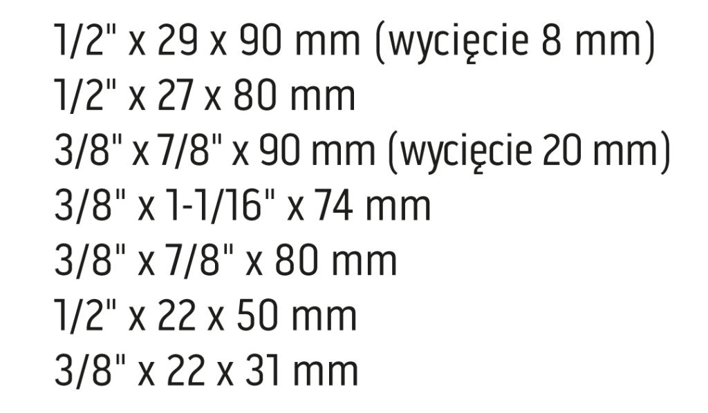NEO TOOLS Injektor és lambdaszonda szerelő készlet, 7db 11-881