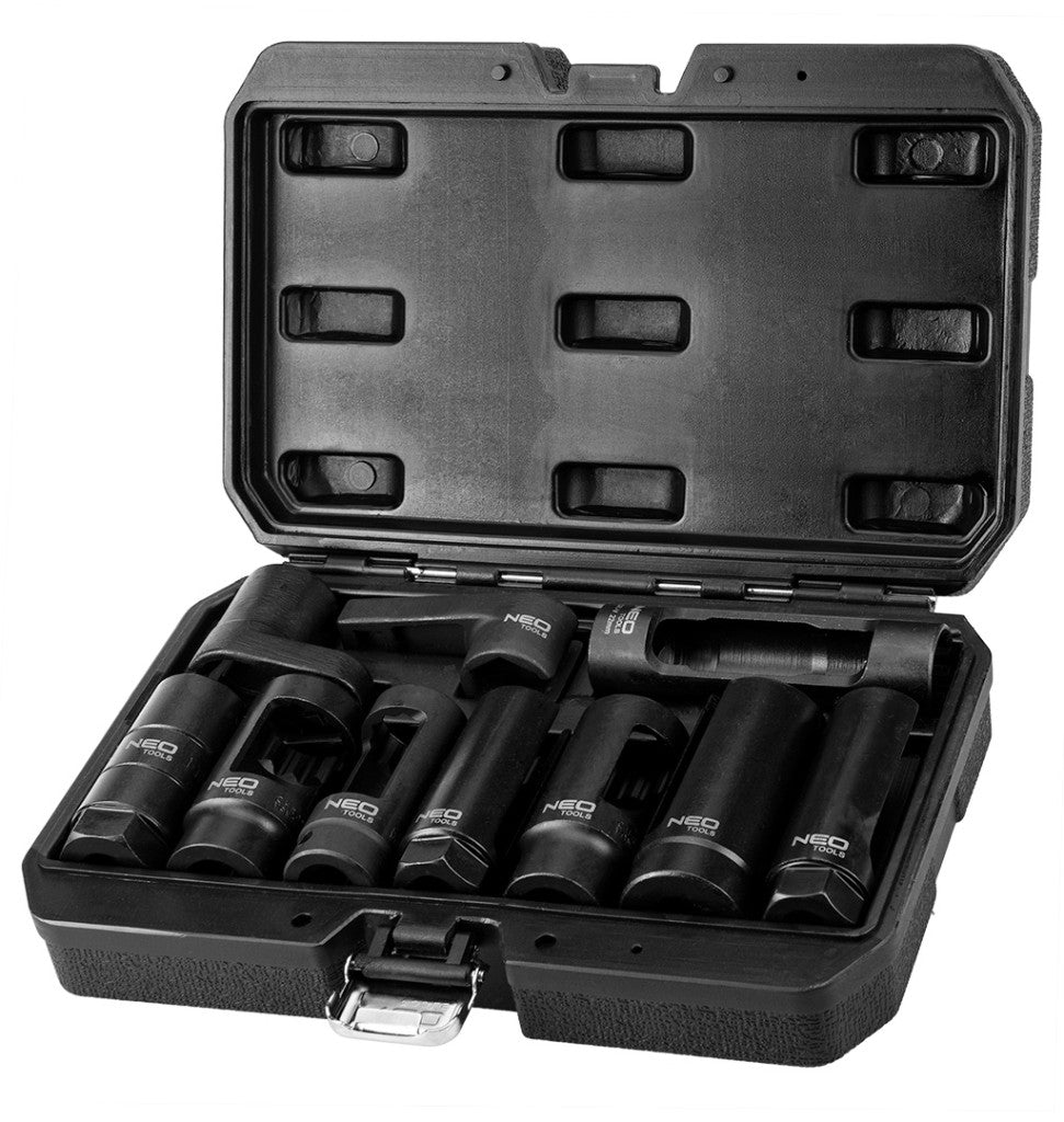 NEO TOOLS Injektor és lambdaszonda szerelő készlet, 10db 11-882