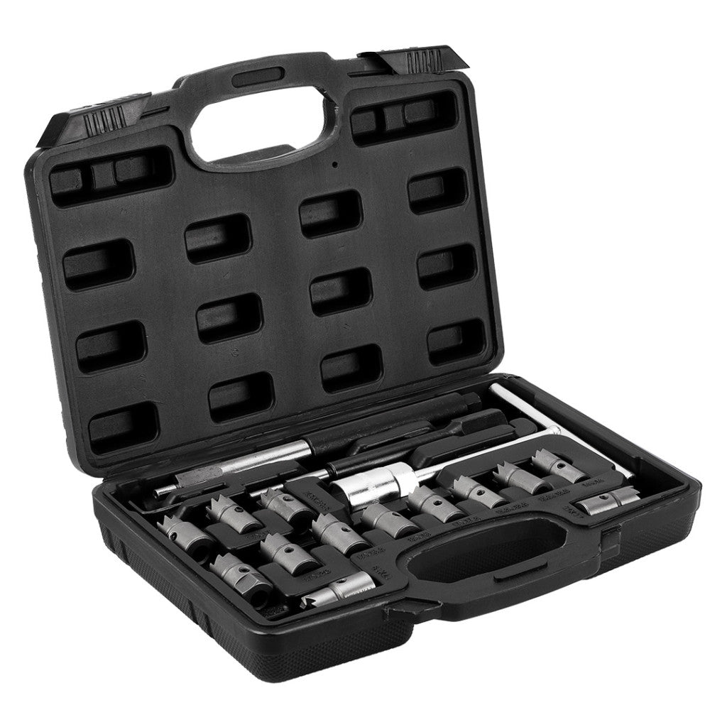 NEO TOOLS Injektoraljzat maró és tisztító készlet, 17db-os 11-885