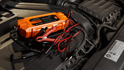 NEO TOOLS Automatikus akkumulátortöltő 4A/70W, 3-120Ah, savas / AGM / GEL akkumulátorokhoz 2 év garanciával 11-891-1