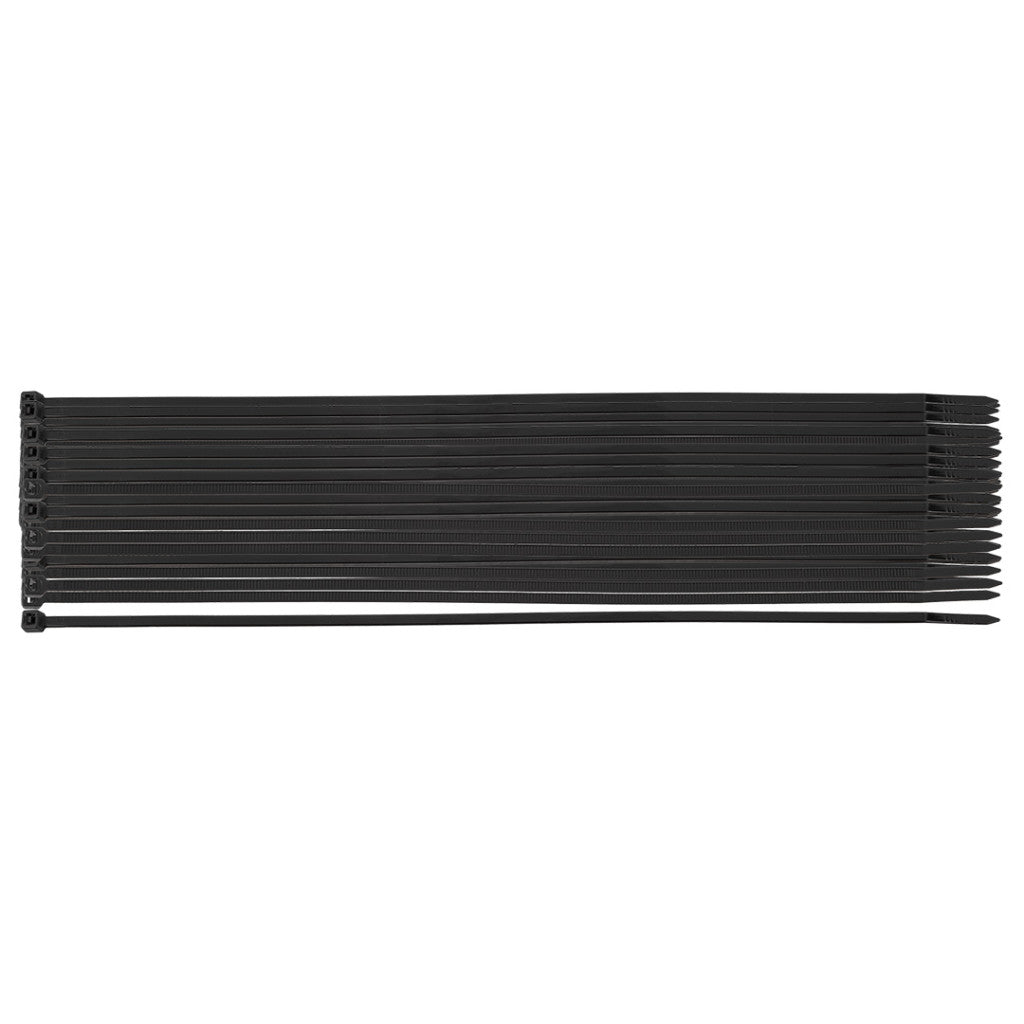 NEO TOOLS Kábelkötegelő, gyorskötöző, EXTREME, UV álló, fekete, 3,6x300mm, 100db/cs 01-630