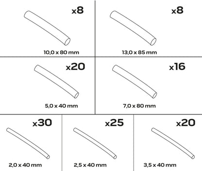 NEO TOOLS Zsugorcső készlet, 127db 11-978