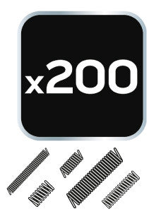 NEO TOOLS Rugókészlet, 200db 11-980