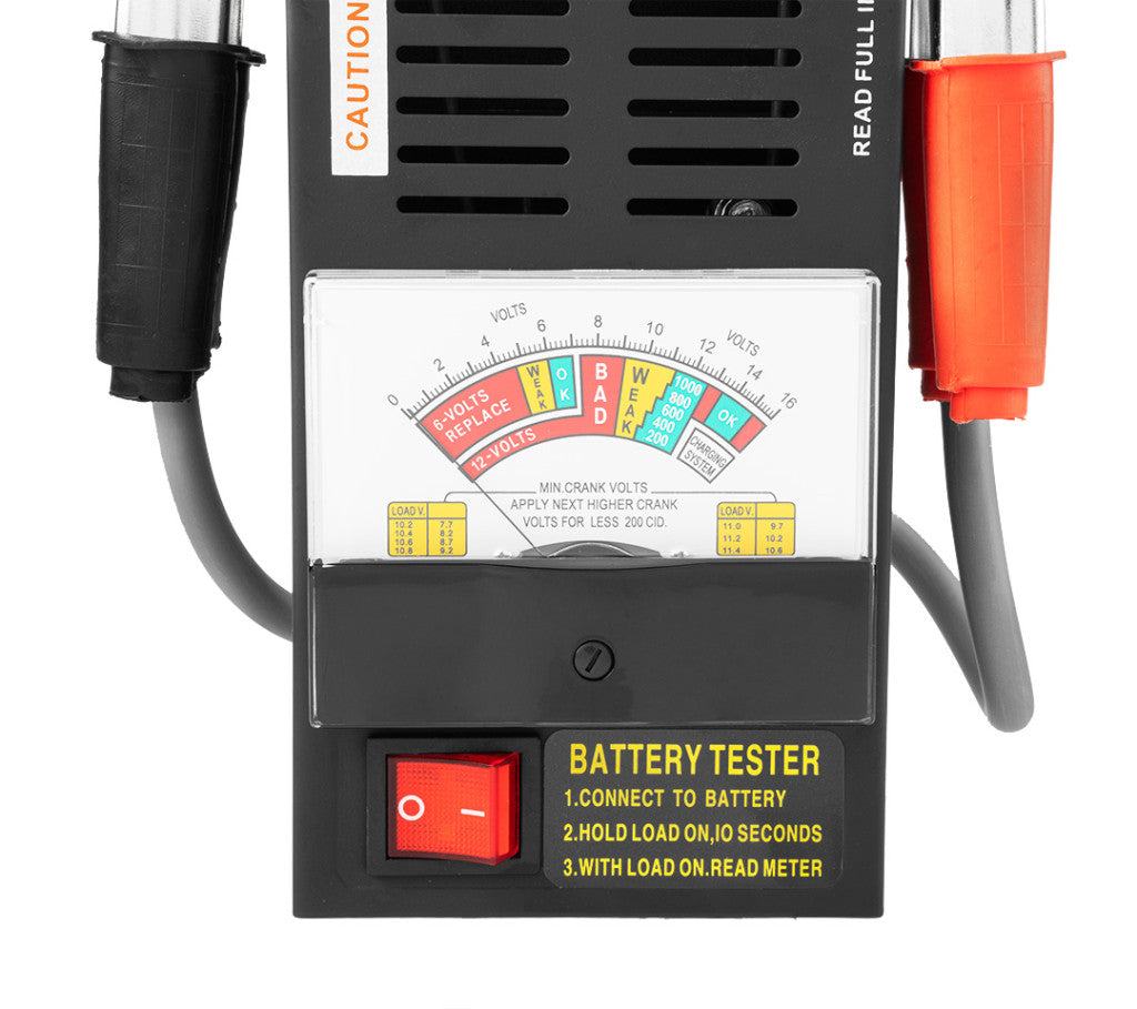 NEO TOOLS Akkumulátor teszter 100 A, 6/12 V - analog 2 év garanciával 11-984