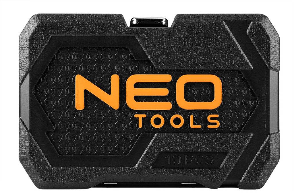 NEO TOOLS Gépi Dugókulcskészlet 1/2" 10db HOSSZÚ 10-24 CR-MO 12-107
