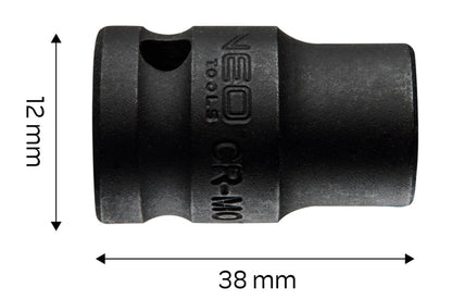 NEO TOOLS Gépi dugókulcs 1/2", 12mm, Cr-Mo 12-212