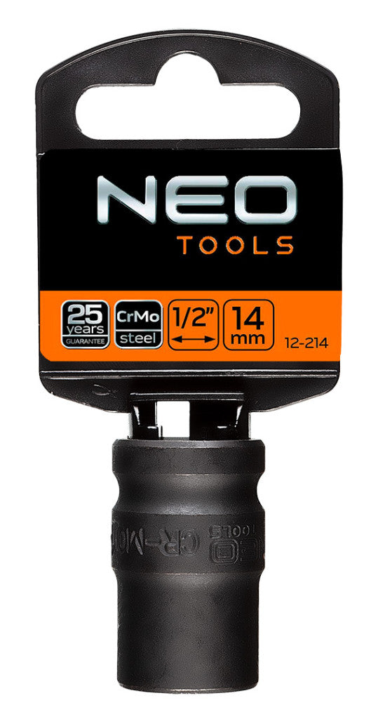 NEO TOOLS Gépi dugókulcs 1/2", 14mm, Cr-Mo 12-214