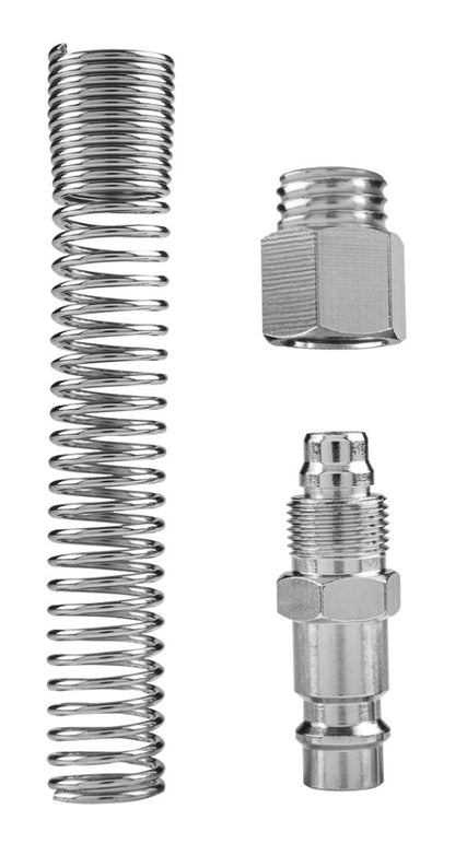 NEO TOOLS Pneumatikus gyorscsatlakozó ellendarab, 8mm tömlővéges, védőrugós 12-606