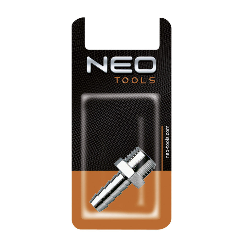 NEO TOOLS PNEUMATIKUS Tömlőcsatlakozó 6mm, 1/4", külső menet 12-615