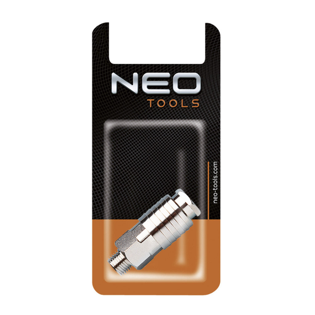 NEO TOOLS Pneumatikus gyorscsatlakozó 1/4" külsőmenet 12-635