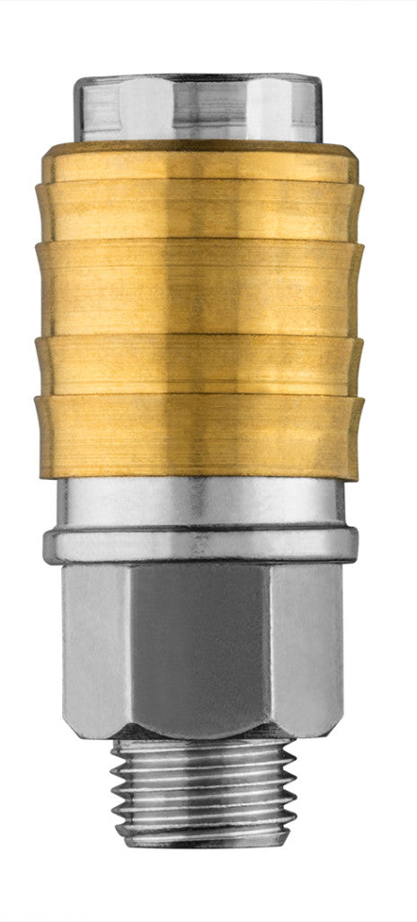 NEO TOOLS Pneumatikus gyorscsatlakozó + ellendarab, 1/4" külsőmenet 12-645