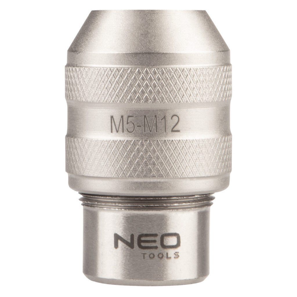 NEO TOOLS Befogóadapter menetfúrókhoz, 3/8", M5-M12 12-906