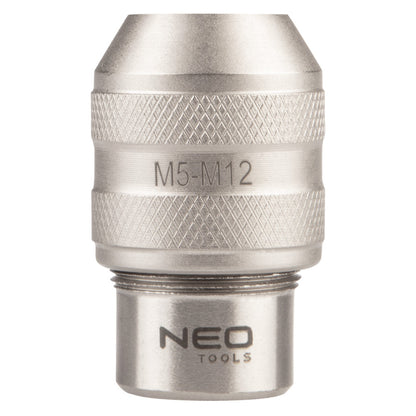 NEO TOOLS Befogóadapter menetfúrókhoz, 3/8", M5-M12 12-906