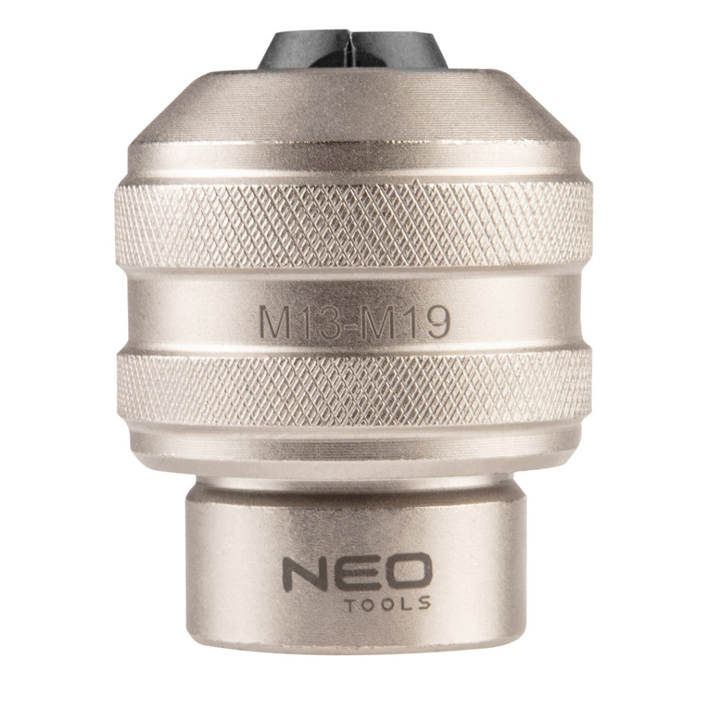 NEO TOOLS Befogóadapter menetfúrókhoz, 1/2", M3-M19 12-907