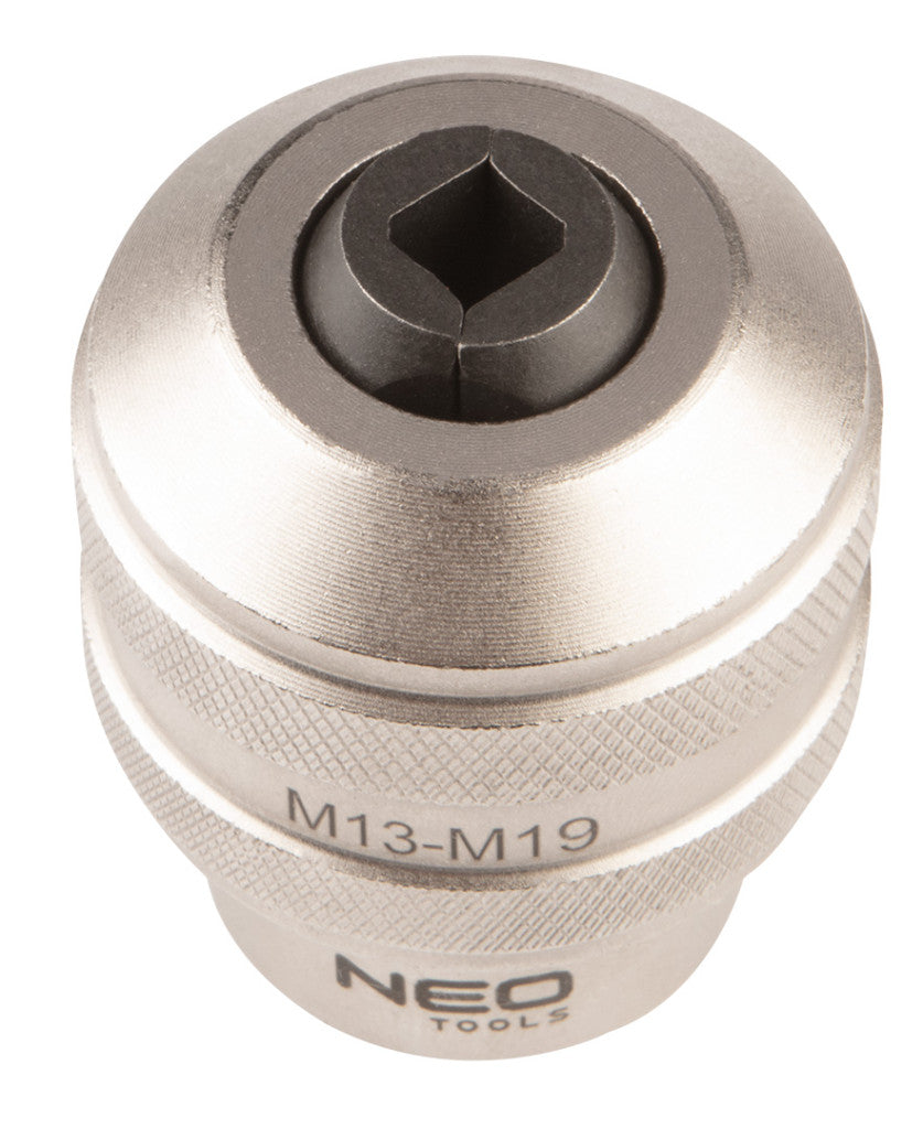 NEO TOOLS Befogóadapter menetfúrókhoz, 1/2", M3-M19 12-907