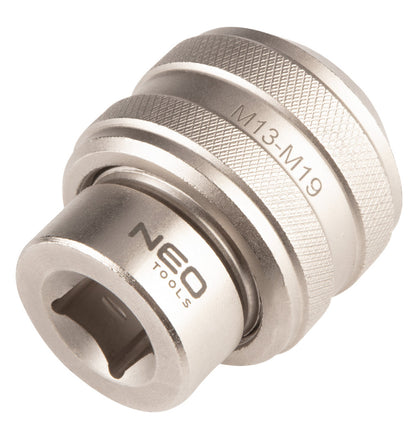NEO TOOLS Befogóadapter menetfúrókhoz, 1/2", M3-M19 12-907