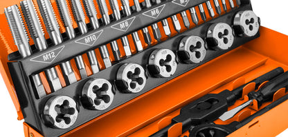 NEO TOOLS Menetkészítő készlet, M3-M12, HSS, 32db 12-915