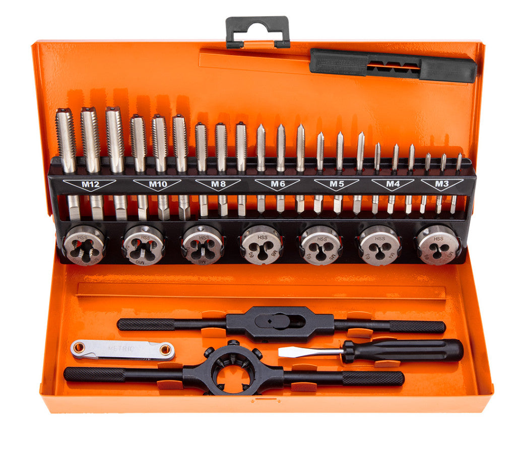 NEO TOOLS Menetkészítő készlet, M3-M12, HSS, 32db 12-915