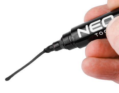 NEO TOOLS Jelölőfilc, vízálló olajalapú festékkel, fekete, vastag hegyű, Rendelési egység: 20db 13-858