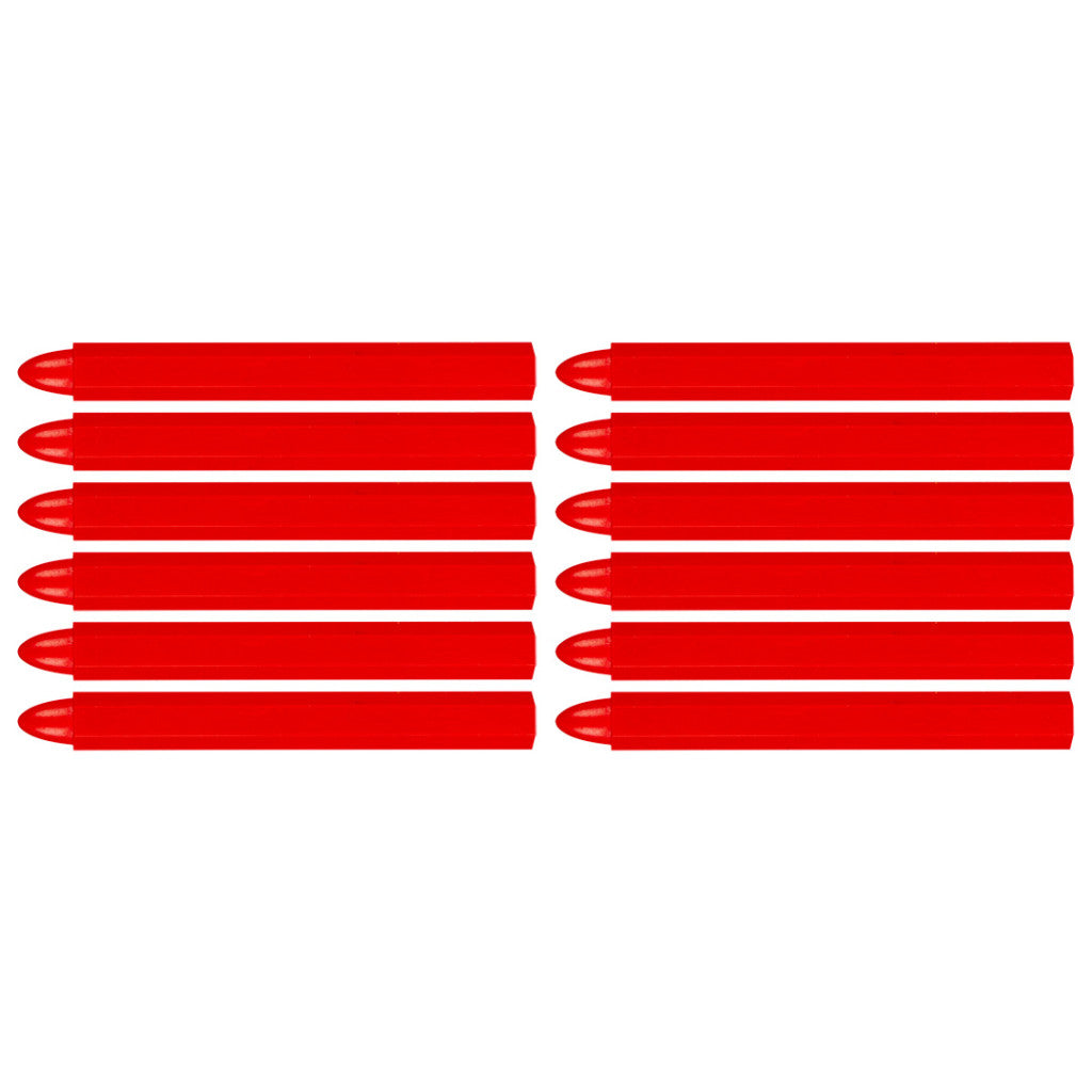NEO TOOLS Jelölőkréta készlet, 12db, piros 13-963