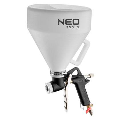 NEO TOOLS Pneumatikus festékszóró pisztoly szerkezeti/struktúrális festékhezekhez 2 év garanciával 14-220