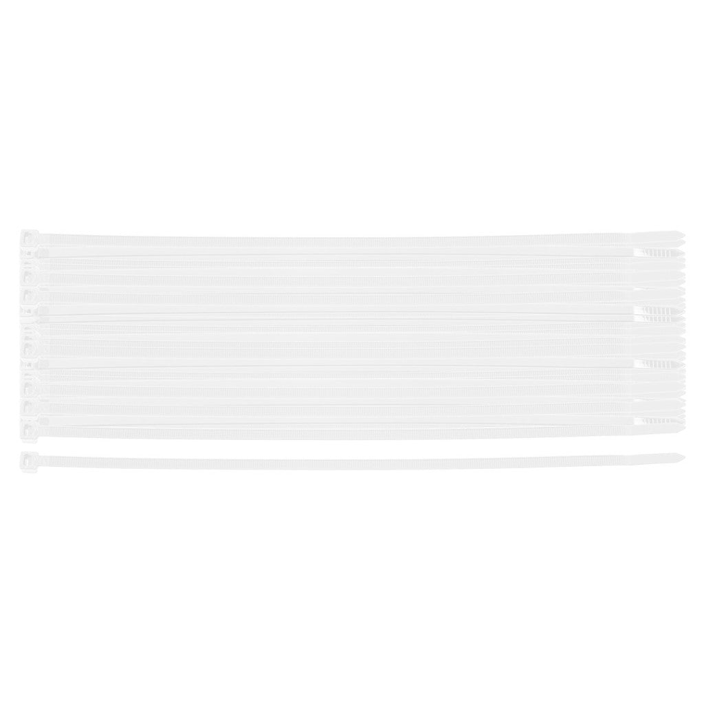NEO TOOLS Kábelkötegelő, gyorskötöző, EXTREME, UV álló, fehér, 4,8x200mm, 100db/cs 01-659