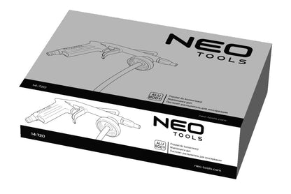 NEO TOOLS Pneumatikus alváz és üregvédő pisztoly, szabványos menetes flakonokhoz 14-720