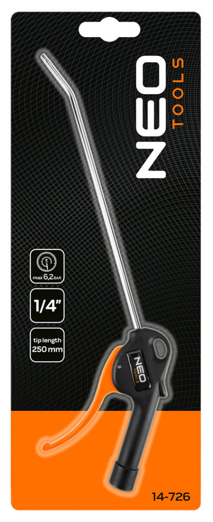 NEO TOOLS Pneumatikus lefúvópisztoly, 250mm 14-726
