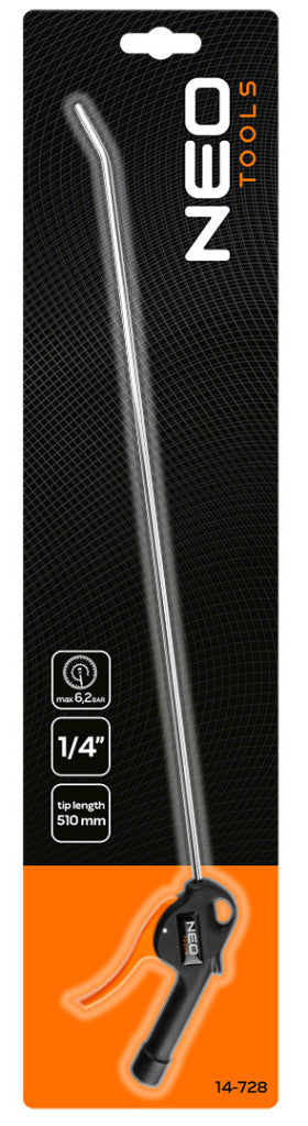 NEO TOOLS Pneumatikus lefúvópisztoly, 510mm 14-728