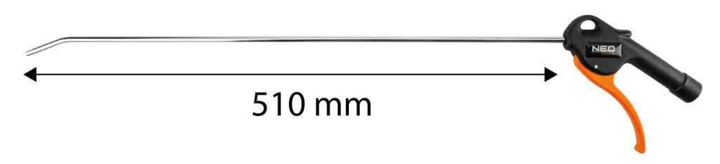 NEO TOOLS Pneumatikus lefúvópisztoly, 510mm 14-728