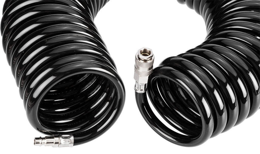NEO TOOLS Pneumatikus spiráltömlő, 12x17mm x 15m, PU 14-802-1