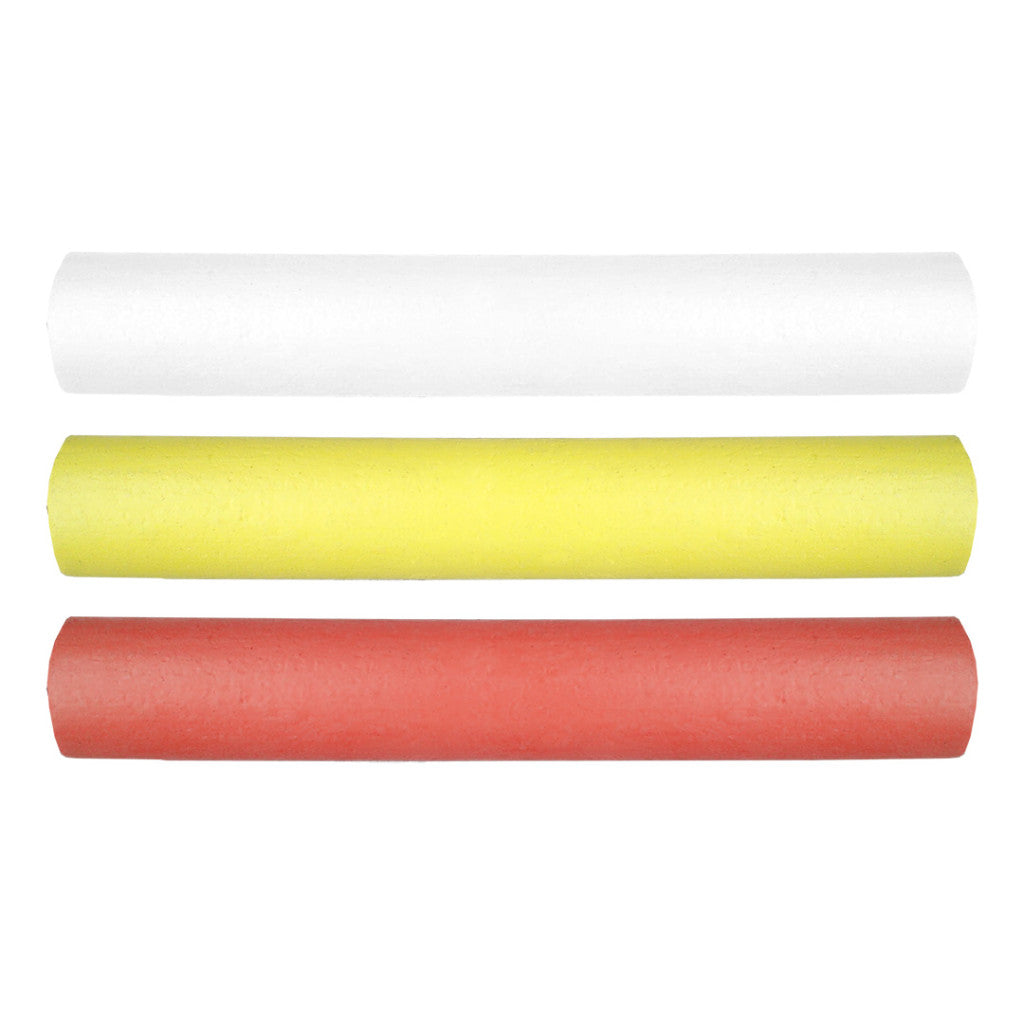 TOPEX Jelölőkréta, színes (fehér, sárga, piros) 13x85mm, 3db-os 14A968