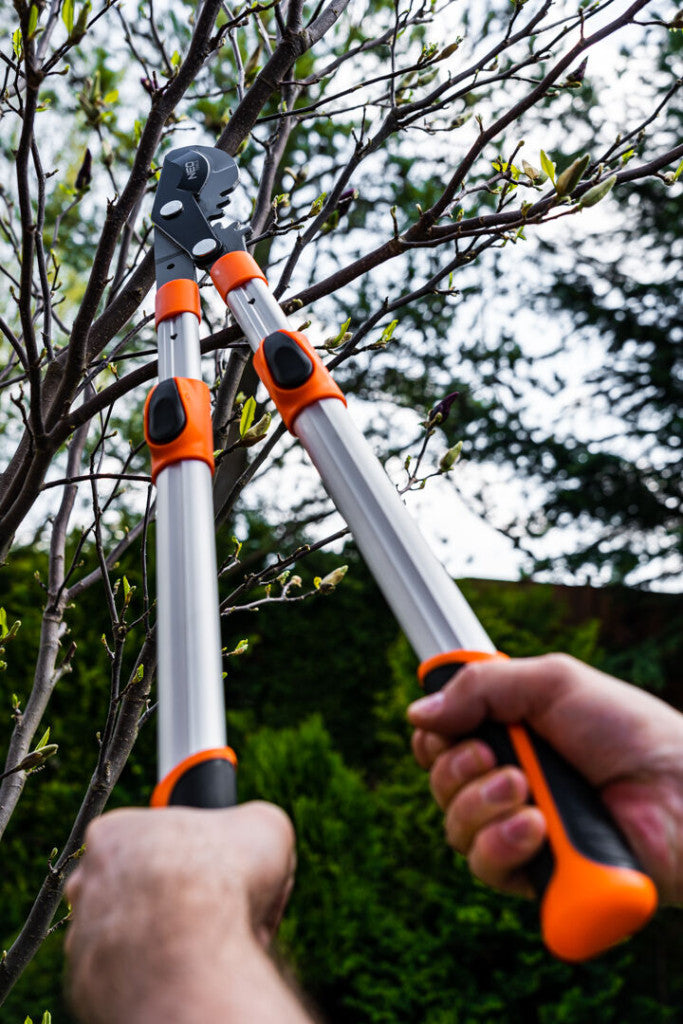 NEO TOOLS Ágvágó, mellévágó, áttételes, teleszkópos 665-965mm, vágókap.: 42mm, alu nyél, teflon, 40% plusz erőátvitel 15-253